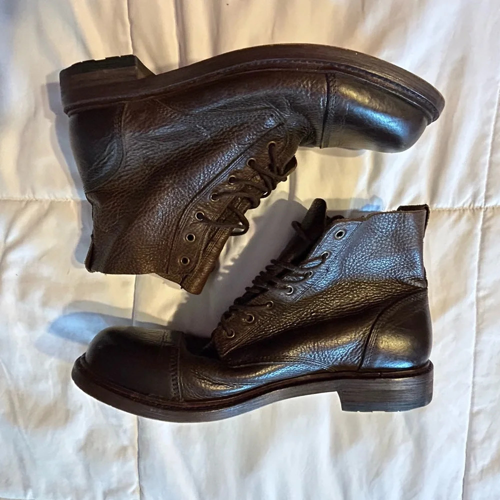 Aldo Men's Brown Leather Boots